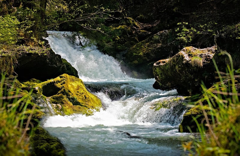 Secluded Waterfall